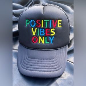 Positive Vibes Only Trucker hat